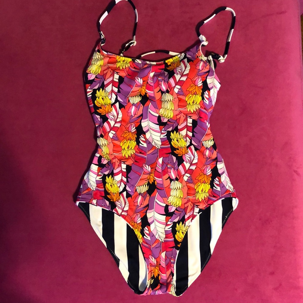 One piece swimsuit- reversible
